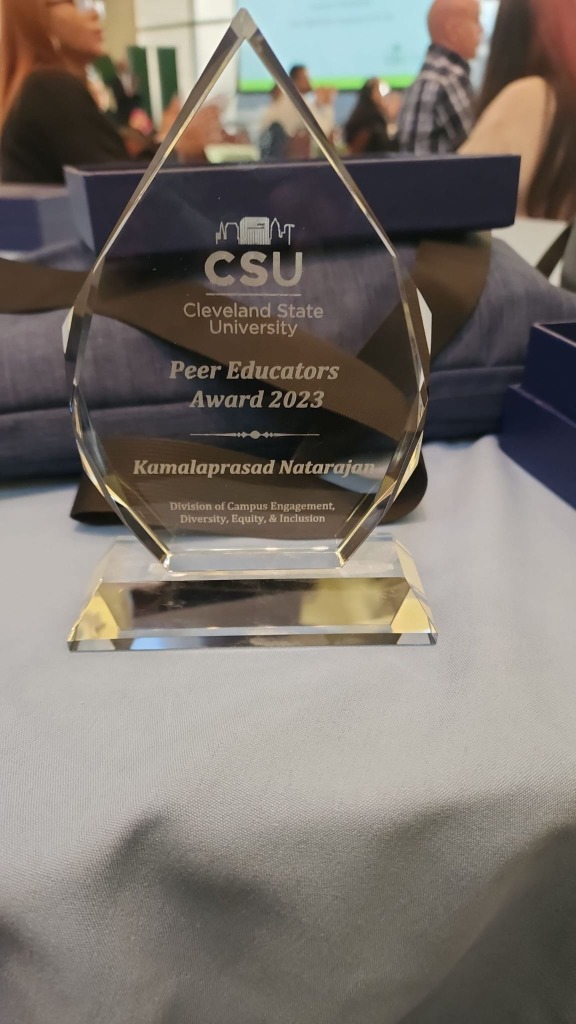 Peer Educator Award